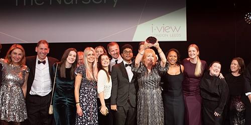 The Nursery picking up Best Place to Work at 2022 MRS Awards